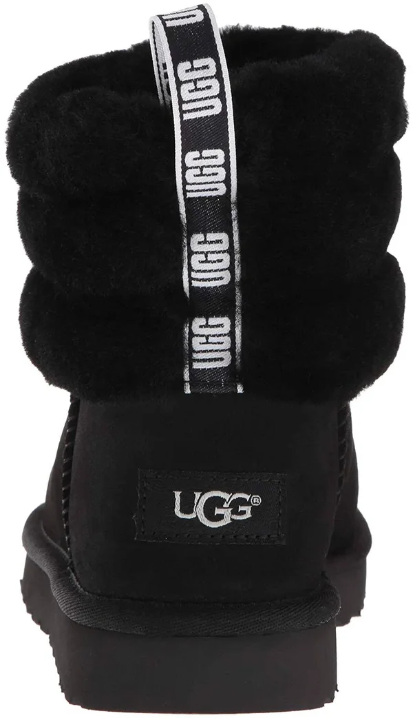 Ugg Fluff Mini Quilted 10 Women's Black
