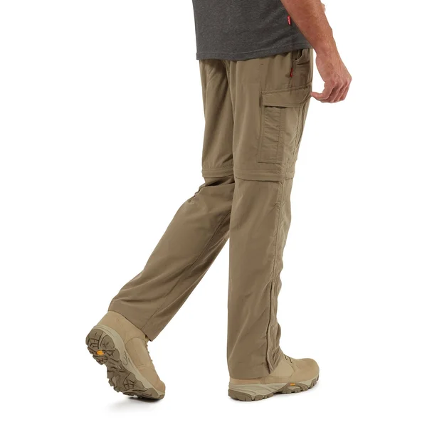 Craghoppers Mens NosiLife Convertible II Pants, 30s, Pebble