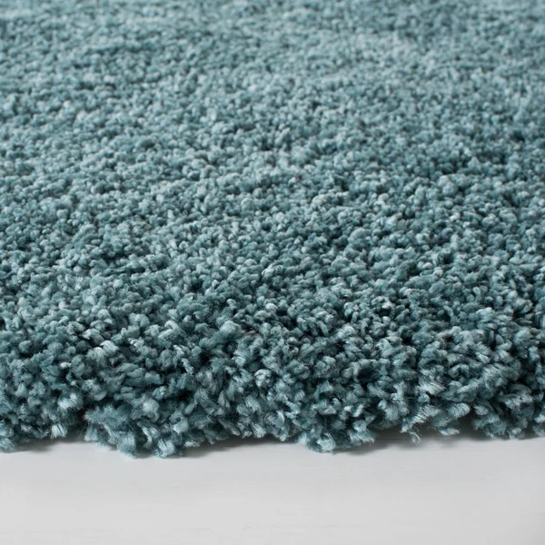 Safavieh Royal Shag RYG115J 5&3x22 x 7&6x22 Aqua Area Rug