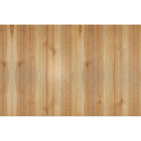 32 1/4x22W x 21x22H TimberCraft Six 5 3/8x22 Boards Joined Board-n-Batten Shutters w/Z-Bar - Rough Sawn Western Red Cedar (Per Pa