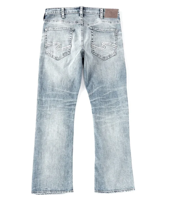 Silver Jeans Co. Men's Zac Relaxed Fit Straight Leg Jeans