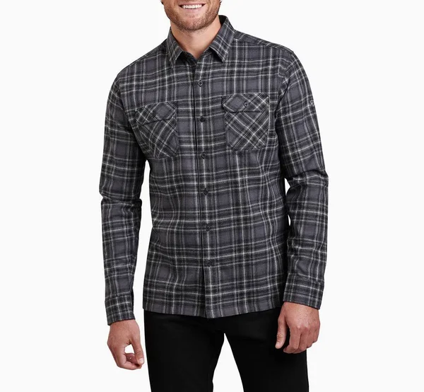 Kuhl Men's Dillingr Flannel Shirt - Interstellar, M