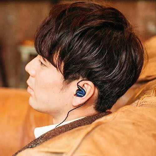 Pioneer Canal Type Earphone High Sealable Sealed Navy Blue SE-CH5T-L