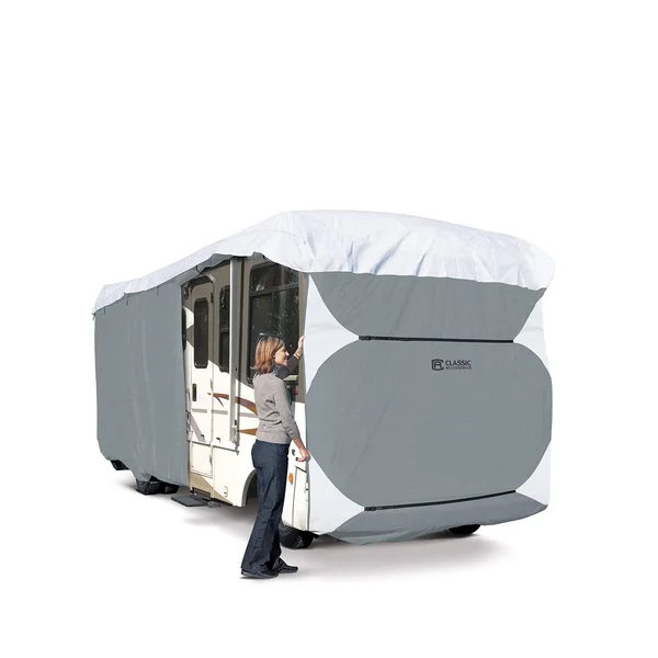 Classic Accessories OVERDRIVE Polypro 3 Deluxe Class A RV COVER, Fits 33& - 37& RVs