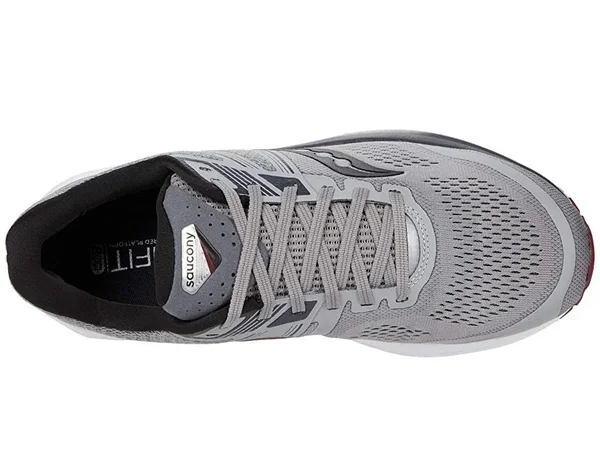 Saucony Omni 19 (Wide) 10 - Alloy/Brick (Men's)