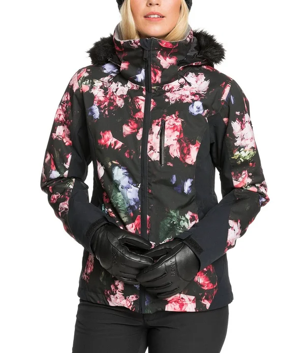 Roxy Women's Jet Ski Premium Snow Jacket - Medium, Black