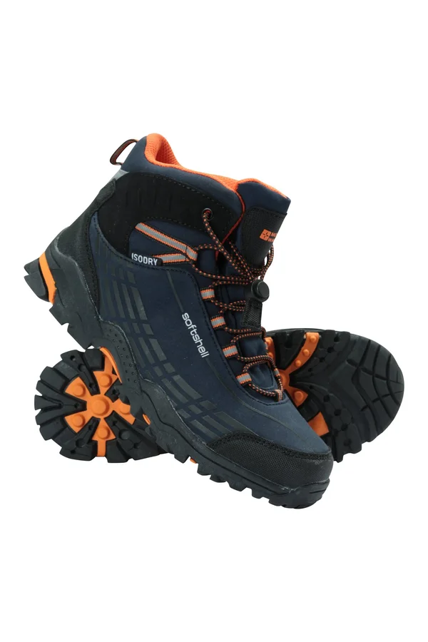 Mountain Warehouse Softshell Kids Hiking Boots - Lightweight