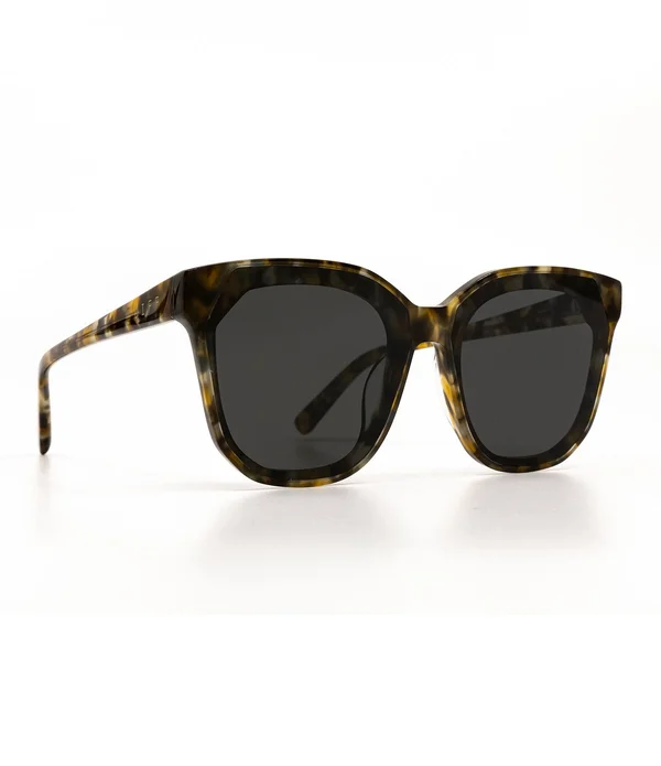 DIFF Eyewear Gia Oversized Square Sunglasses, Womens, Black
