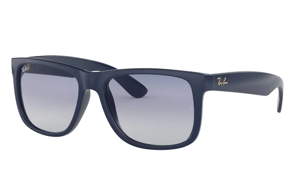 Ray-Ban Sunglasses Justin @Collection Man Blue Frame Blue Lenses 55-16