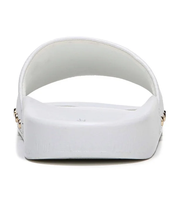 Dr. Scholl&s Original Collection Women's Pisces Slide - Size: 8, White Leather