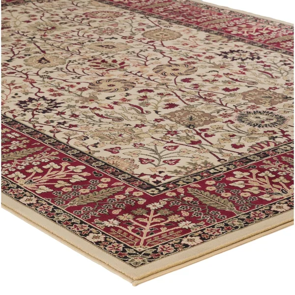 Concord Global 5&3x22 x 7&7x22 Red Persian Classics Vase Area Rug