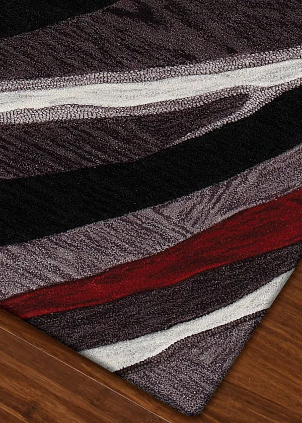 Dalyn Studio SD16 5&0x22 x 7&9x22 Black Area Rug