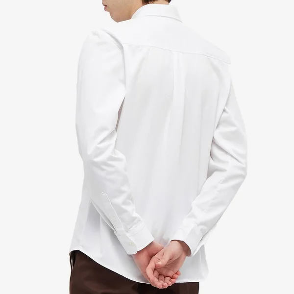 Carhartt WIP Madison Shirt White & Black - White & Black - Small - 100% Cotton - Men's