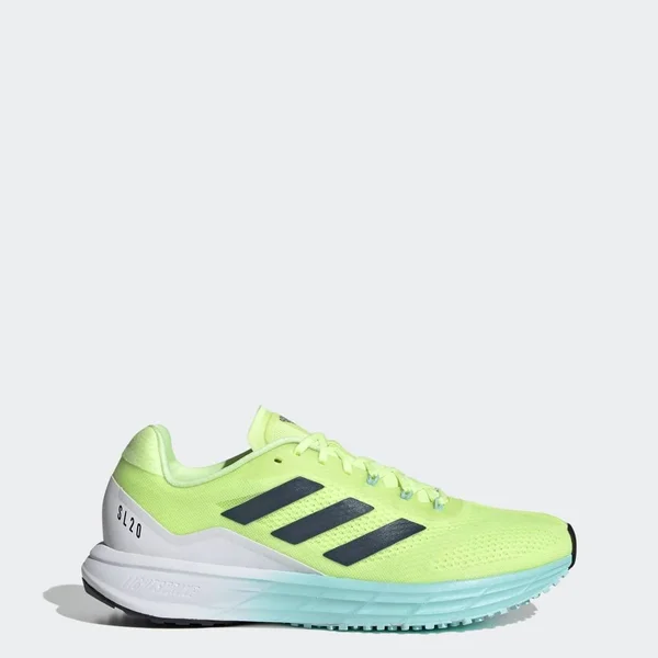 Adidas SL20 Shoes Hi-Res Yellow 9 - Womens Running Shoes