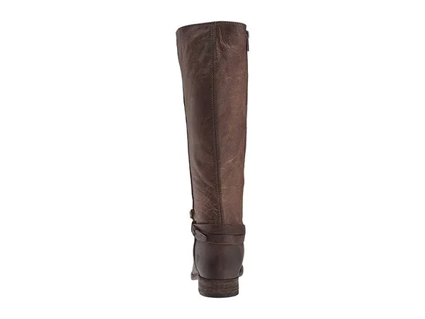 Frye Women's Melissa Belted Tall Boot Stone 8.5