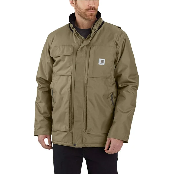 Carhartt Men's Yukon Extremes Full Swing Insulated Coat - XL Regular - Burnt Olive
