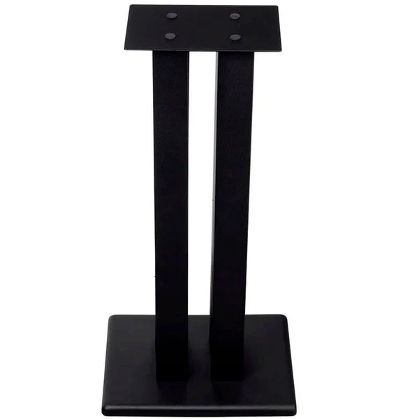 Monolith 24 inch Speaker Stand Each - Black - Supports 75 lbs, Adjustable with