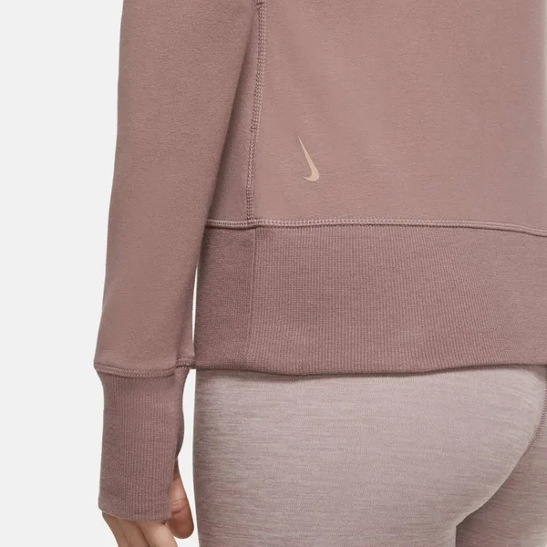 Nike Yoga Women's Full-Zip Hoodie in Purple, Size: Medium, CU5321-298
