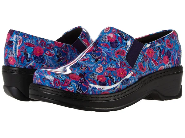 Klogs Footwear Women's Naples Clogs - Wide Blooming Paisley in Size 7.5