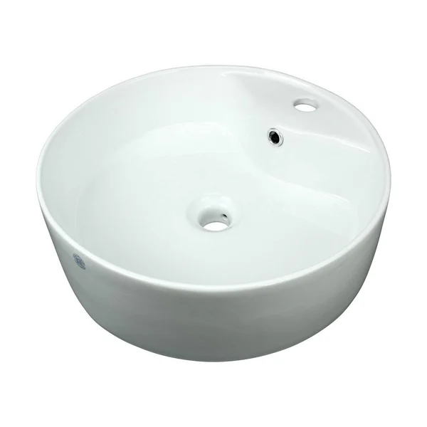 Renovators Supply Bathroom Vessel Sink White China Prescott Faucet Hole