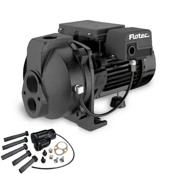 Flotec FP4207 Jet Pump - Ejector Kit, Covertible, 3/4HP