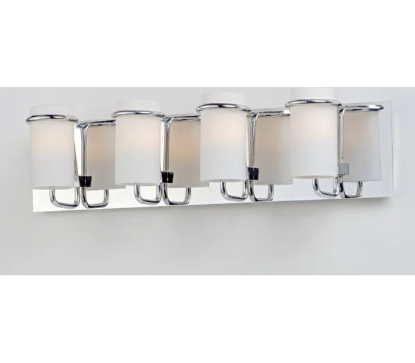 Maxim Lighting Avant 4-Light Bath Vanity, Polished Chrome - 22024SWPC