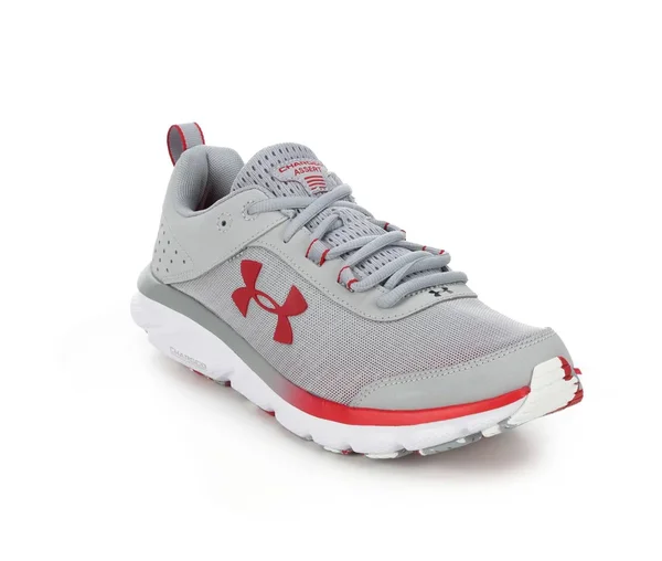 Under Armour Men's Charged Assert 8 Marble Running Shoes - Gray - 10