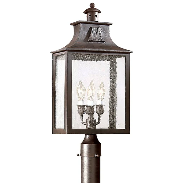 Troy Lighting - PCD9006OBZ - Three Light Post Lantern - Newton - Old Bronze
