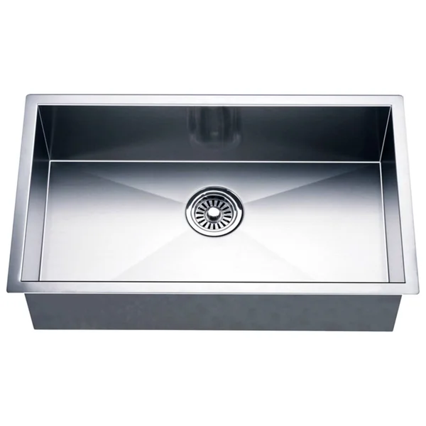 Dawn DSQ241609 Undermount Single Bowl Square Sink