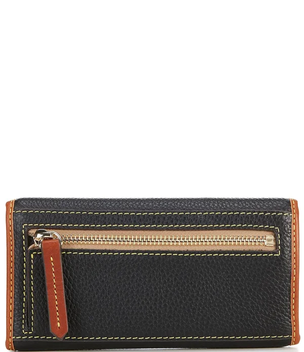Dooney & Bourke Jeans Pebble Continental Clutch Wallet