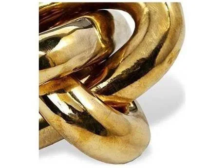Interlude Home Wynn Knot Brass