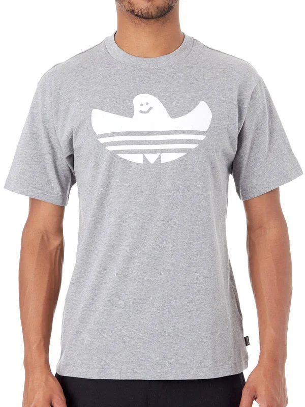 Adidas Core Heather-White Shmoo T-Shirt, Fall 2019 Collection