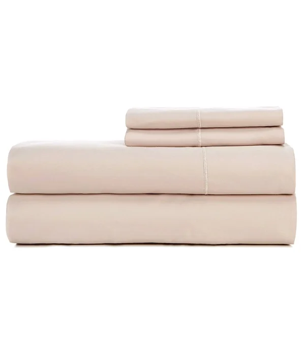 Luxury Hotel 600 Thread-Count Supima Cotton with Fabfit Technology Sheet Set - Split King