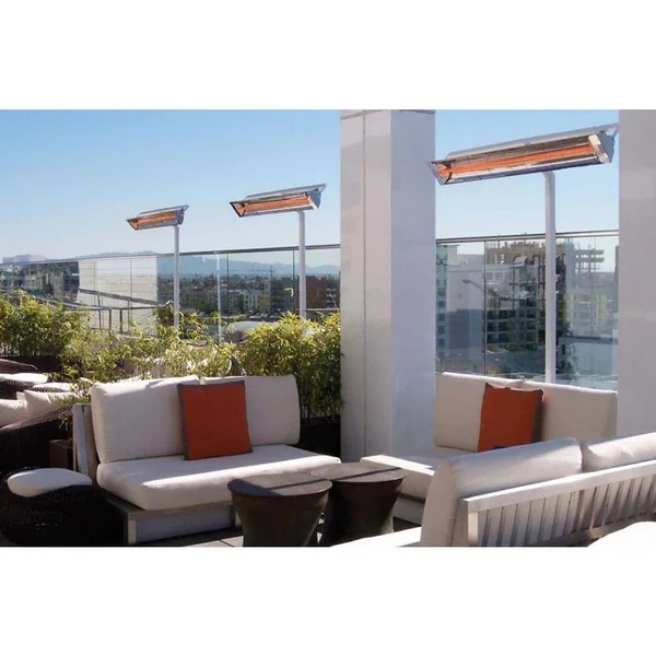 Infratech - Single Element - 4000 Watt Electric Patio Heater Stainless Steel W4028SS