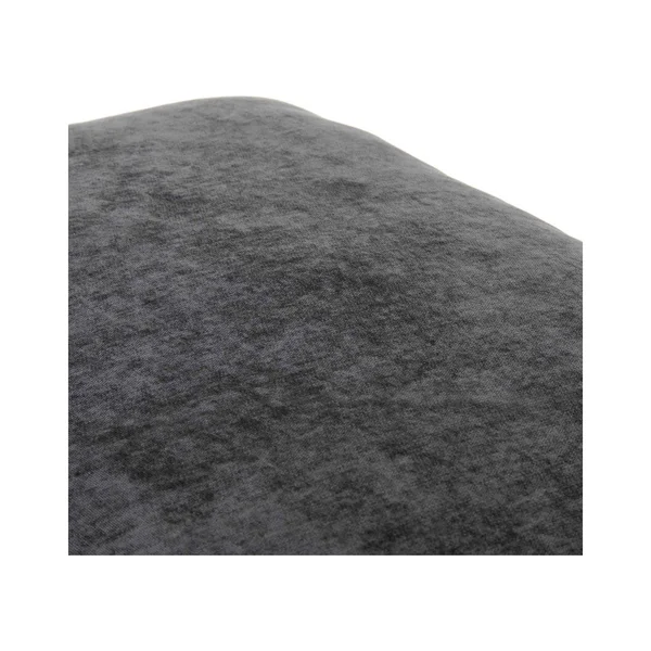 Four Hands Bloor Ottoman - Charcoal Worn Velvet