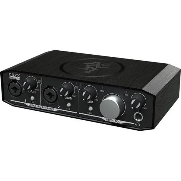 Mackie Onyx Producer 2-2 2-in x 2-out USB Audio Interface with MIDI - Black