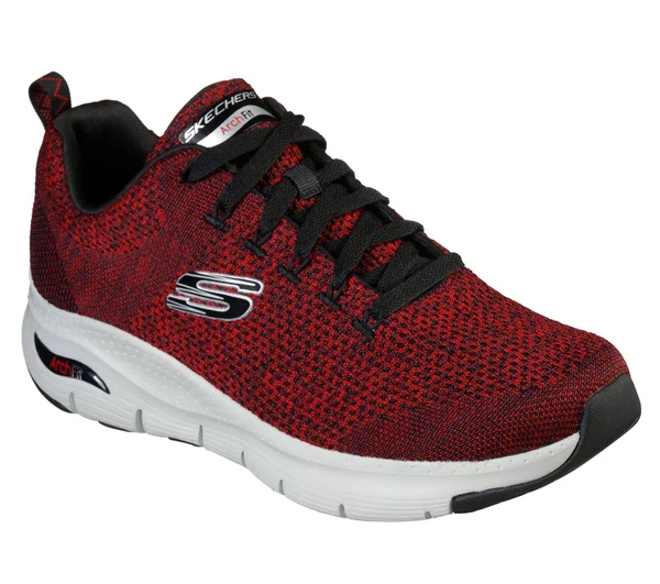 Skechers Men's Arch Fit Paradyme Sneaker - Red/Black