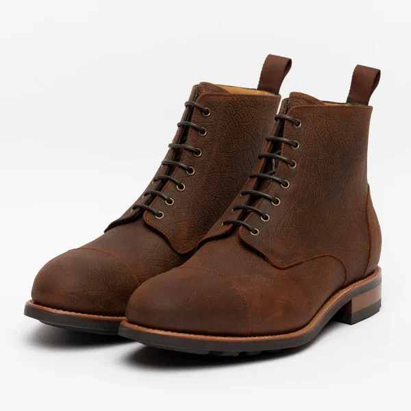 The Dragon Boot in Rust - Men's Leather Boot EU Size 39 (US Size 6)