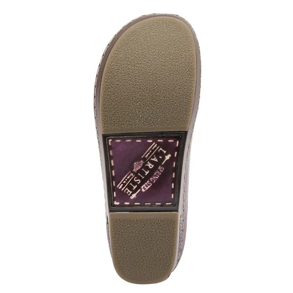 L&Artiste by Spring Step Women's Burbank Clog - Olive Green Leather