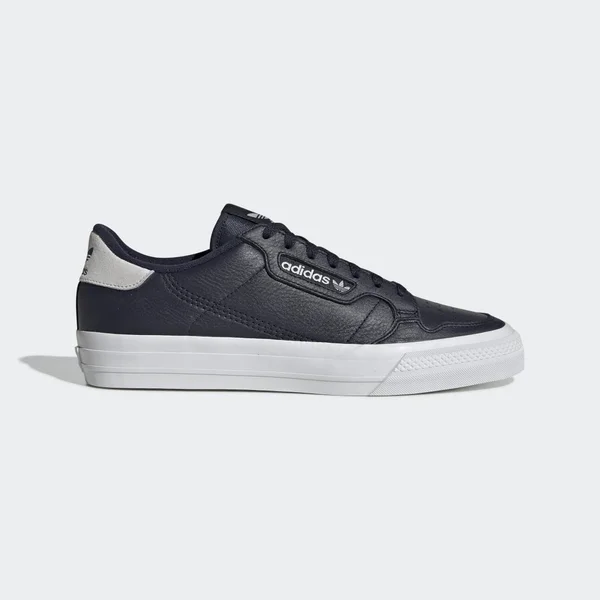 Adidas Continental Vulc Sneakers Casual Shoes Black- Mens- Size 4 M