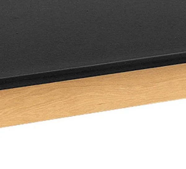 Diversified Woodcrafts P7216K30N Table - plain Apron, epoxy Top, 21x22x60x22x3