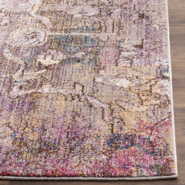 Safavieh 8& x 10& Bristol BTL487L Blue, Grey Rug