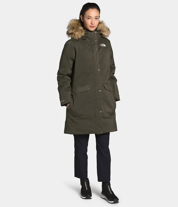The North Face Women's New Defdown Futurelight Jacket - Small - New Taupe Green