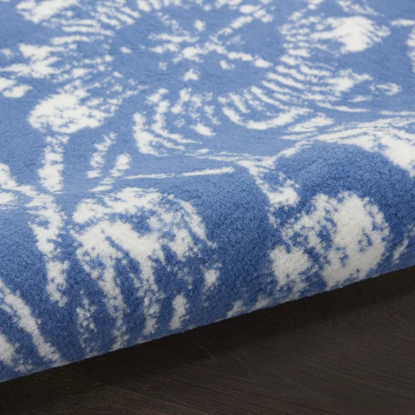 Nourison Whimsicle WHS05 Area Rug, Blue, 5& x 7&