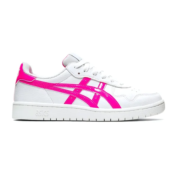 Asics Women's Japan S Fashion Sneaker White/Hot Pink 9