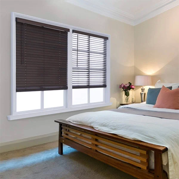 2in. Cordless Distressed Faux Wood Blinds Distressed Grey