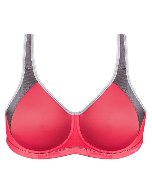 Freya Sonic Underwire Moulded Sports Bra (AA4892) Hot Crimson
