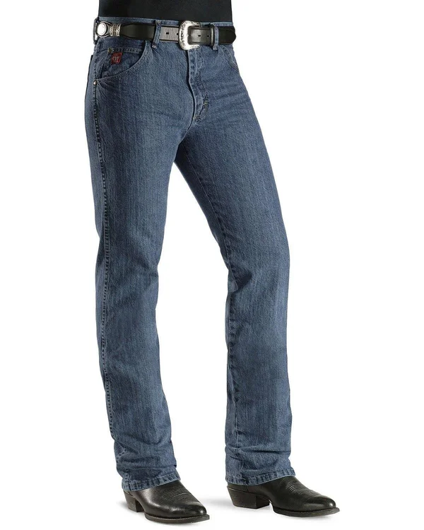 Wrangler Men's Slim Fit Authentic Stone PBR Jeans-34x34