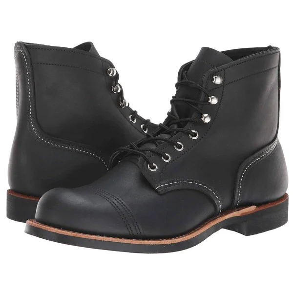 Red Wing Men’s Iron Ranger Boot, Black Harness, 9