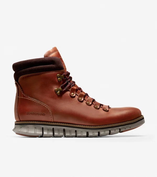 Cole Haan Men's Zerogrand Hiker Boot (British Tan Leather, 7 W)